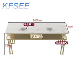 100usd Prodgf 1Pcs A Set ins 160*40*78cm Kfsee Nail Table