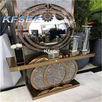 300usd with mirror Prodgf 1 Set ins Boss Love Kfsee Mirror Console Table