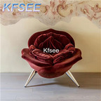400usd 80*90*82cm Prodgf 1Pcs A Set Flower Kfsee Lounge Chair