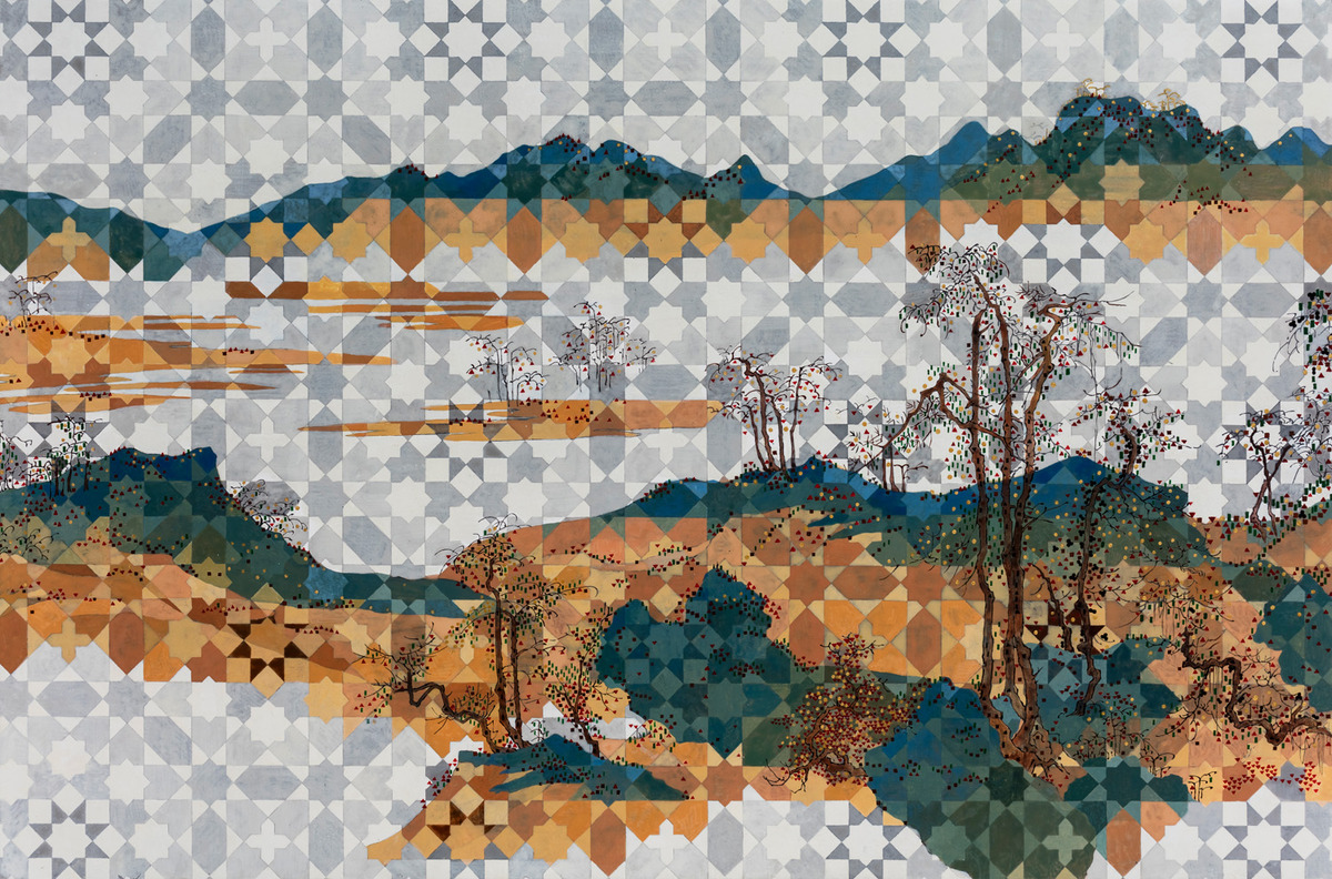 王萌专栏 | 代码视界 - 解析丛云峰绘画的数据主义与代码意识