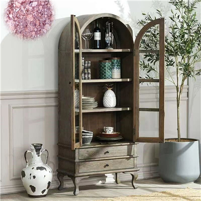 400usd Kfsee 175cm height Luxury Home Kfsee Arch Wardrobe Cabinet