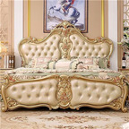 Cheap Promotion 350usd Kfsee 180*200cm Meaningful Europe Wonder Castle Bedroom Bed