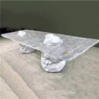 15000usd Kfsee 220cm length Countryside Kfsee Dining Table