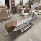 1300usd Kfsee ins Castle Meaningful Kfsee Marble TV Cabinet