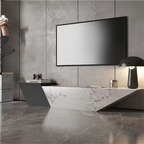 1000usd Kfsee ins Castle in love Kfsee Marble TV Cabinet