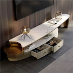 600USD Kfsee ins Castle Wonderful Kfsee Marble TV Cabinet TV Stand