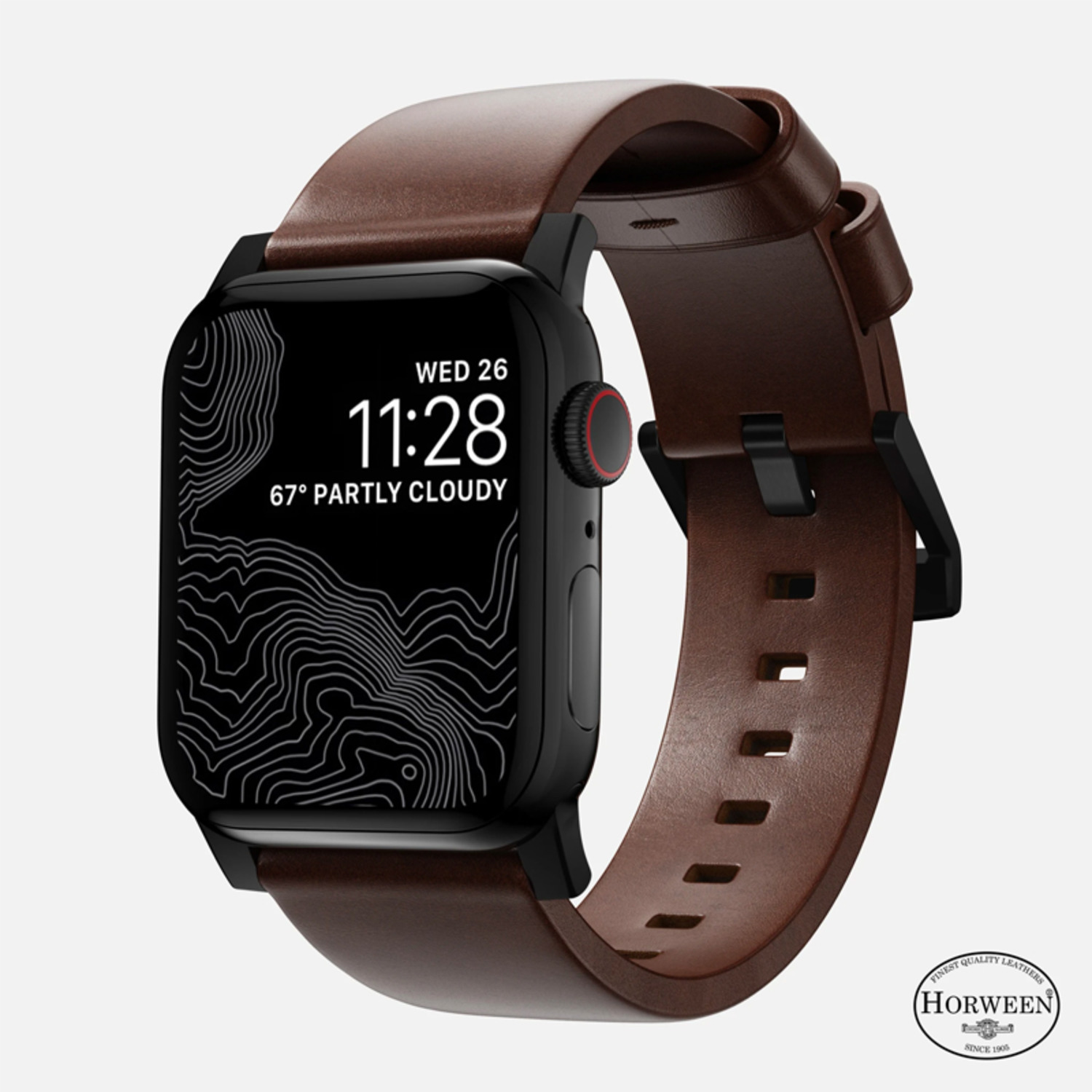 NOMADApple Watch 真皮表帶Horween 皮革