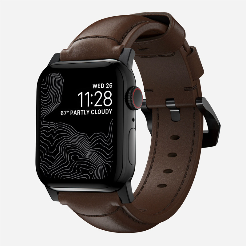 NOMADApple Watch 真皮表带Horween 皮革