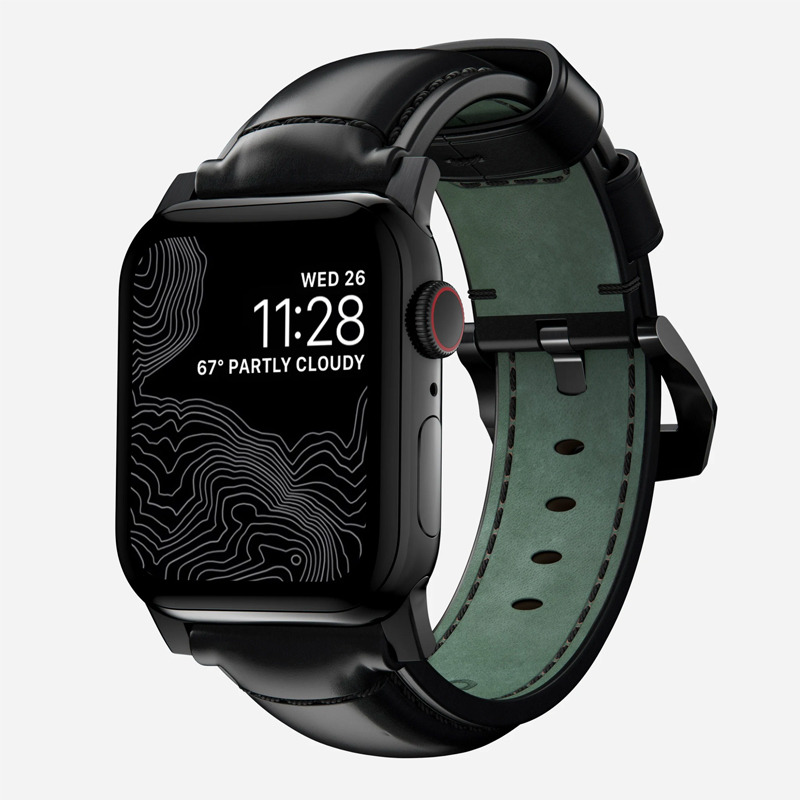 NOMAD壳牌马臀皮iWatch表带Shell Cordovan Horween 皮革