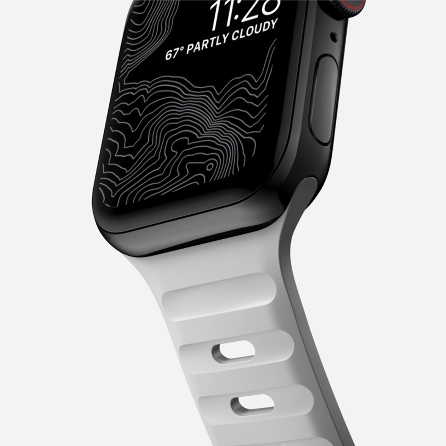 美國(guó)NOMAD適用iwatch手表表帶蘋果applewatch8 Ultra SE運(yùn)動(dòng)型全新品硅膠防水透氣潮牌男士輕奢42/44/45/49mm-5