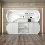 900usd Kfsee ins 280*40*180cm Arch Castle Kfsee Book Cabinet