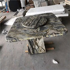 700usd Kfsee 100*100*75cm Smile Minshuku Castle Kfsee Dining Table