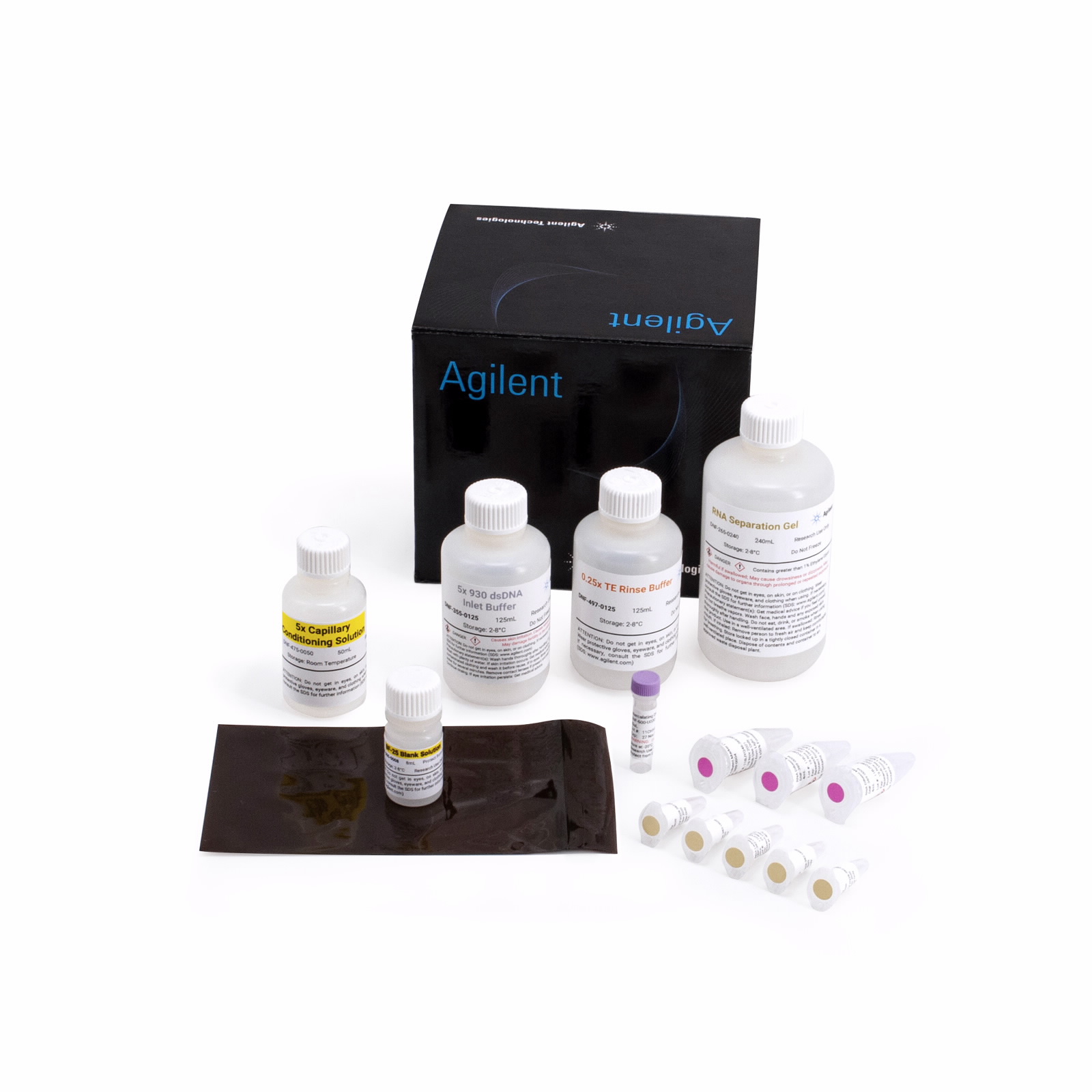 安捷伦DNF-471-0500 RNA 试剂盒 Agilent 5200/5300/5400片段分析仪系统,NGS 文库 QC, mRNA 疫苗 QC, Fragment Analyzer AATI