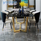 400usd Prodgf 180cm length Fantastic Luxury Kfsee Dining Table