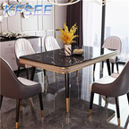 500usd Prodgf 180cm length Kfsee Luxury Dining Table Living Room