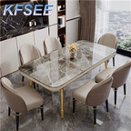 500usd Prodgf 180cm length Kfsee Luxury Dining Table Living Room