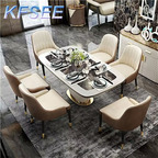 500usd Prodgf 180cm length Kfsee Luxury Dining Table Living Room