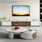 600usd Prodgf with coffee table Castle Home Kfsee Luxury TV Cabinet with table