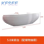 4000usd Prodgf 500cm length Office Boss Kfsee Reception Table