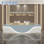500usd Prodgf 200*60*100cm Office Boss Kfsee Reception Desk Cashier