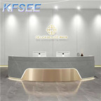 500usd Prodgf 200*60*100cm Office Boss Kfsee Reception Desk Cashier