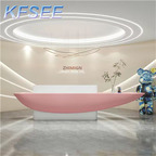 500usd Prodgf 200*60*100cm Kfsee Reception Desk Cashier