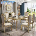 1000usd Hello with 6 chair Sunny Dreamy Modern Kfsee Dining Table
