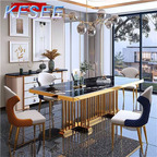 800usd Hello with 6 chair Cool Modern Kfsee Dining Table