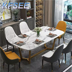 800usd Hello with 6 chair Cool Modern Kfsee Dining Table