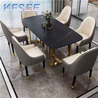 800usd Hello with 6 chair Cool Modern Kfsee Dining Table