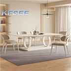 800usd Hello with 6 chair Cool Modern Kfsee Dining Table