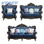 1500usd 1+2+3 American Style Castle Kfsee Sofa Furniture
