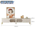 400usd 240cm length ins Super Castle American Style Kfsee TV Cabinet