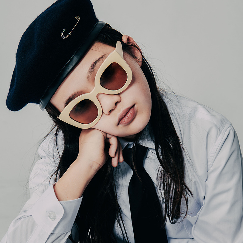 加拿大Sons+Daughters儿童墨镜可爱男女童婴儿眼镜时尚宝宝太阳镜 Cat Cat