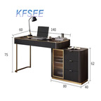 450usd Light Luxury Princess Boss Kfsee Office Table Desk