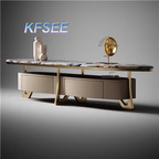 1500usd Big House Choose Romantic Luxury Kfsee TV Cabinet