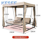 900usd Outdoor Swing Bed Nordic Swimming Pool Side Kfsee Lounge Chair