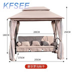 350usd Outdoor Swing Bed Nordic Swimming Pool Side Kfsee Lounge Chair