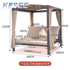 900usd Outdoor Swing Bed Nordic Swimming Pool Side Kfsee Lounge Chair