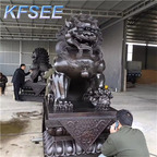 7000usd Large Building Outdoor Kfsee Lion Statue