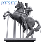 5000usd in my eyes only you People Hot Outside Kfsee Statue