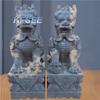 1500usd 150cm height Qilin Animal Amazing Home Kfsee Statue 1pcs(not 2)