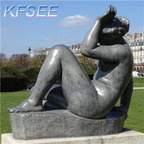 2500usd Show you My Love Outdoor Kfsee Statue