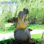 2500usd Show you My Love Outdoor Kfsee Statue