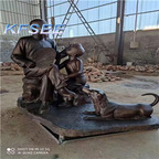 2500usd Simple Lucky To see Super Outdoor Kfsee Statue