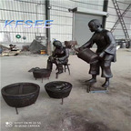 2500usd Simple Lucky To see Super Outdoor Kfsee Statue