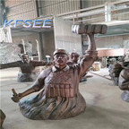 2500usd Simple Lucky To see Super Outdoor Kfsee Statue