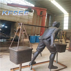 2500usd Simple Lucky To see Super Outdoor Kfsee Statue