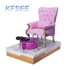 800usd Pink Comfortable Quality Kfsee Beauty Pedicure Chair