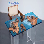 800usd Resin Wood Professional Kfsee Dining Table(no leg)